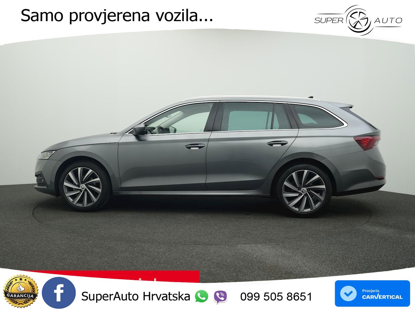 Škoda Octavia Combi 2.0 TDI (150 KS) DSG MATRIX+GR SJED+KAM