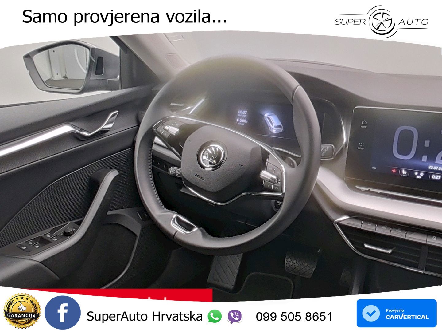 Škoda Octavia Combi 2.0 TDI (150 KS) DSG MATRIX+GR SJED+KAM