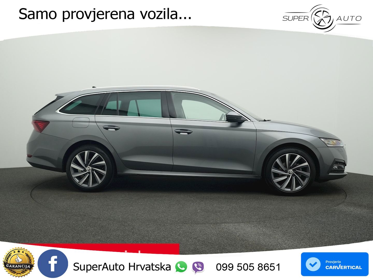 Škoda Octavia Combi 2.0 TDI (150 KS) DSG MATRIX+GR SJED+KAM