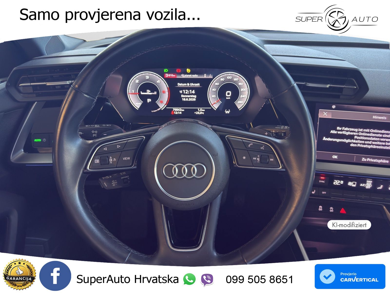 Audi A3 35 TDI (150 KS) S tronic LED+GR SJED+ACC