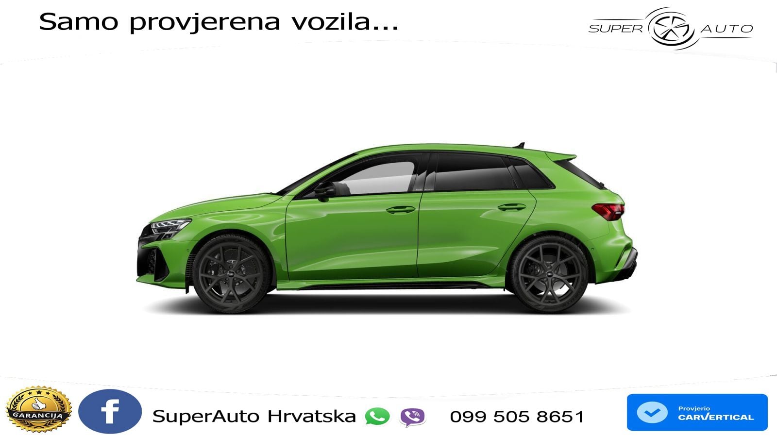 Audi RS3 Sedan 2.5 TFSI (400 KS) quattro S tronic