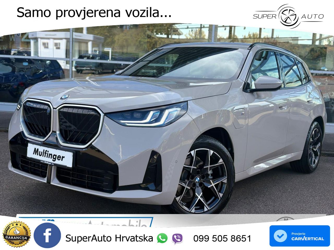 BMW X3 30e xDrive Steptronic M Sport LED+GR SJED+ACC