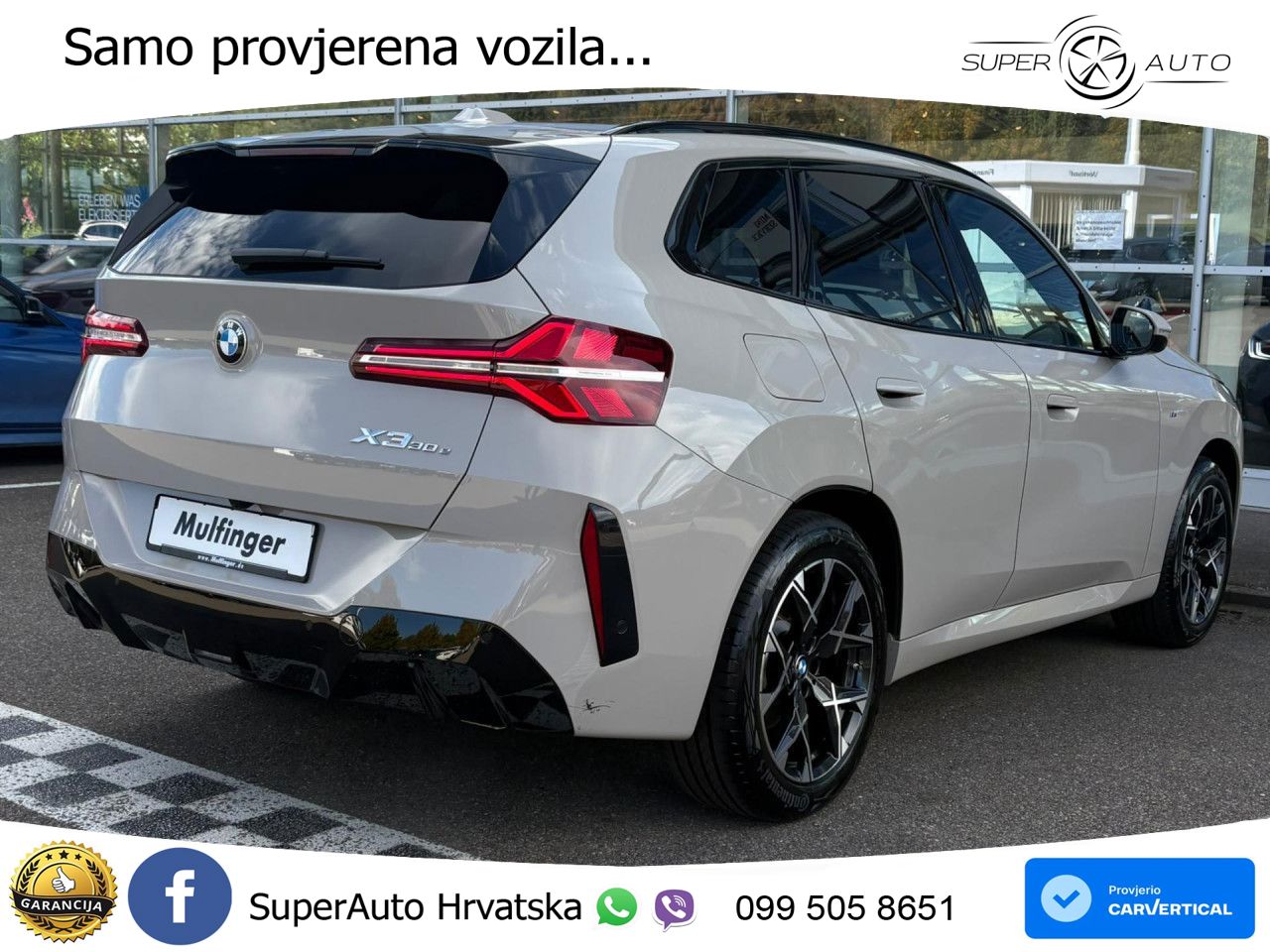 BMW X3 30e xDrive Steptronic M Sport LED+GR SJED+ACC