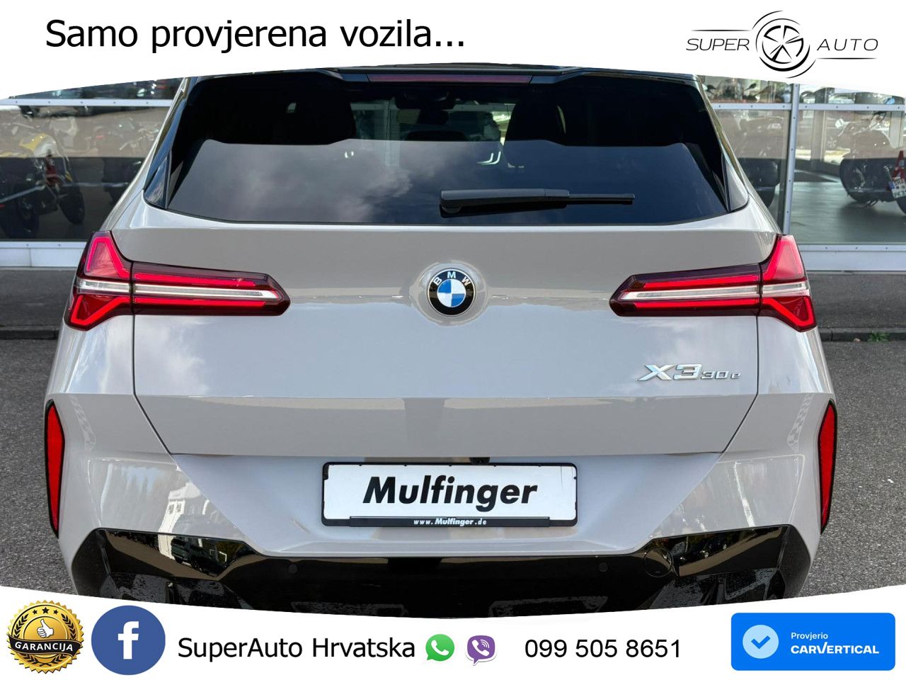 BMW X3 30e xDrive Steptronic M Sport LED+GR SJED+ACC