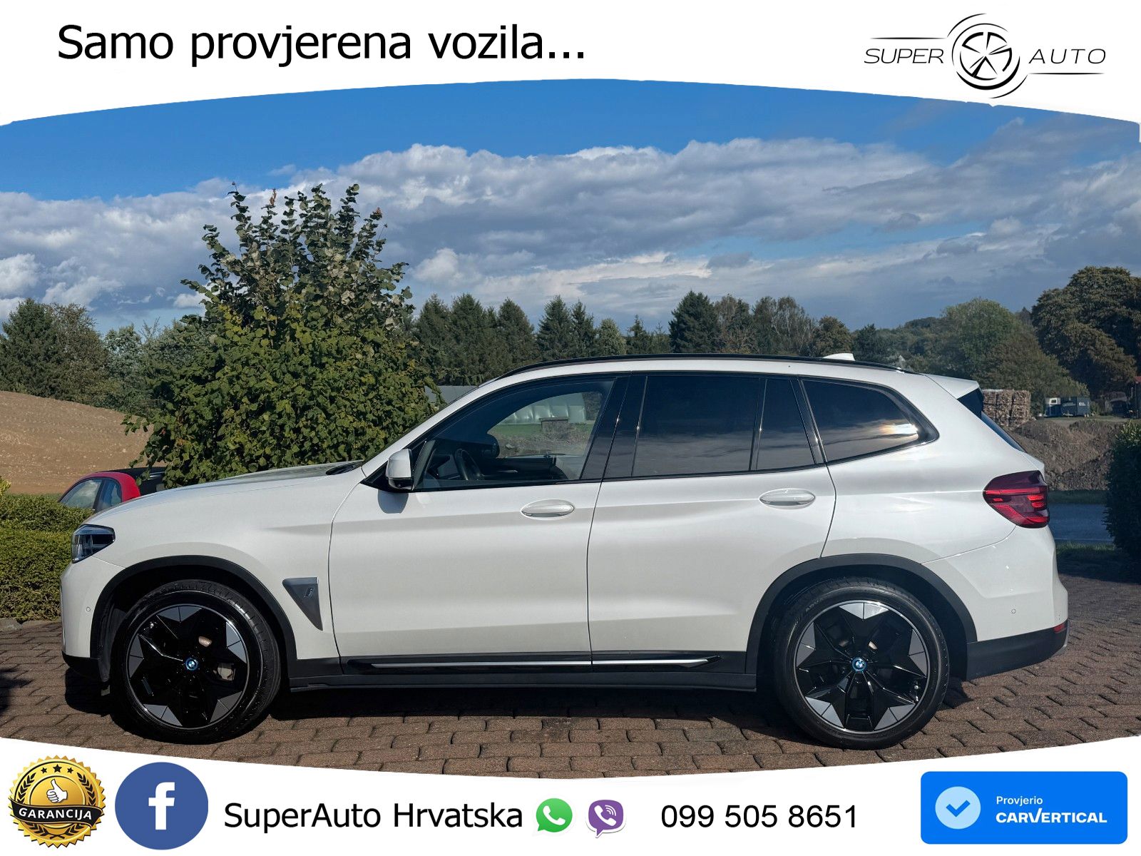 BMW iX3 80 kWh (286 KS) LED+GR SJED+ACC