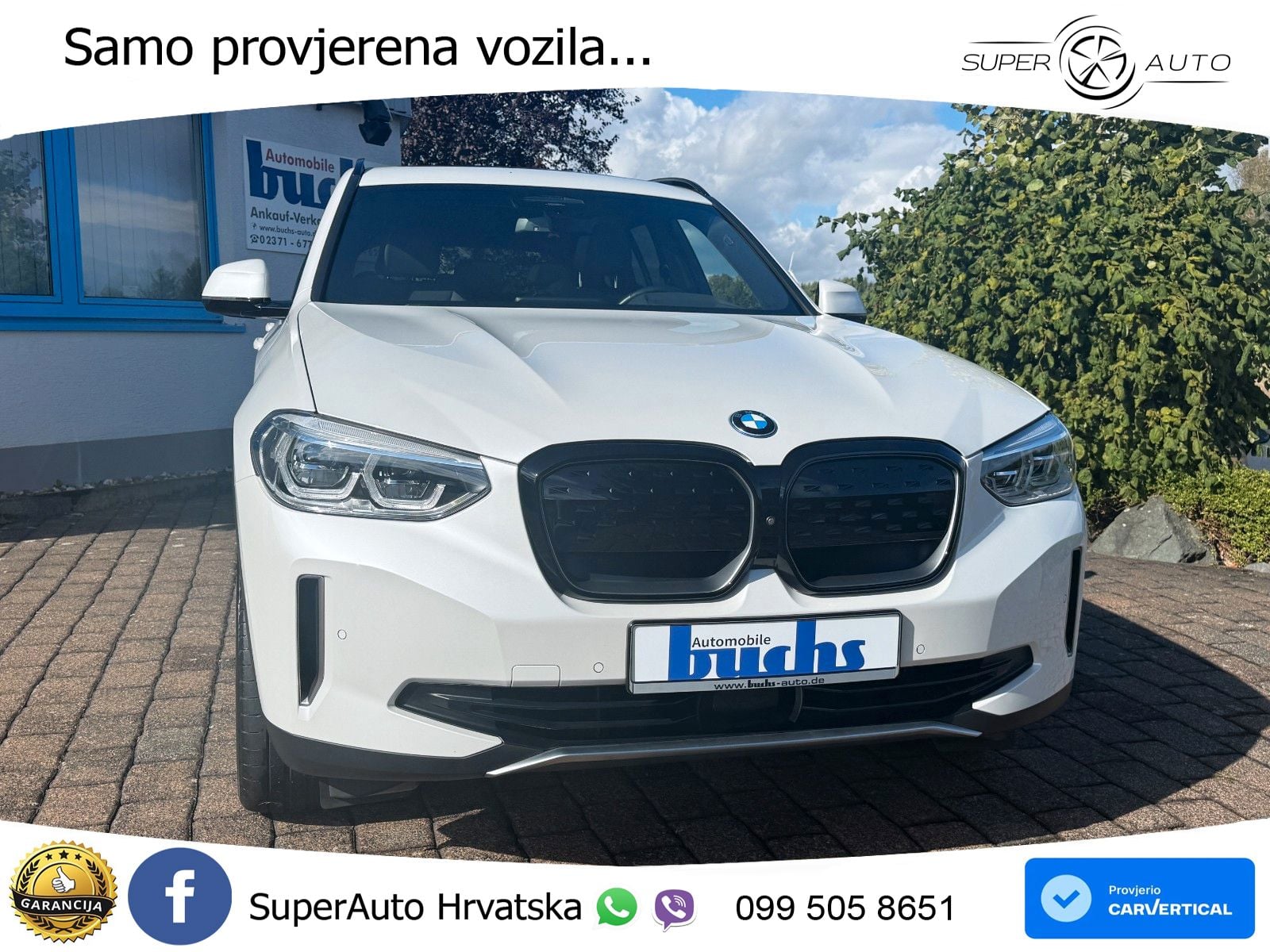 BMW iX3 80 kWh (286 KS) LED+GR SJED+ACC