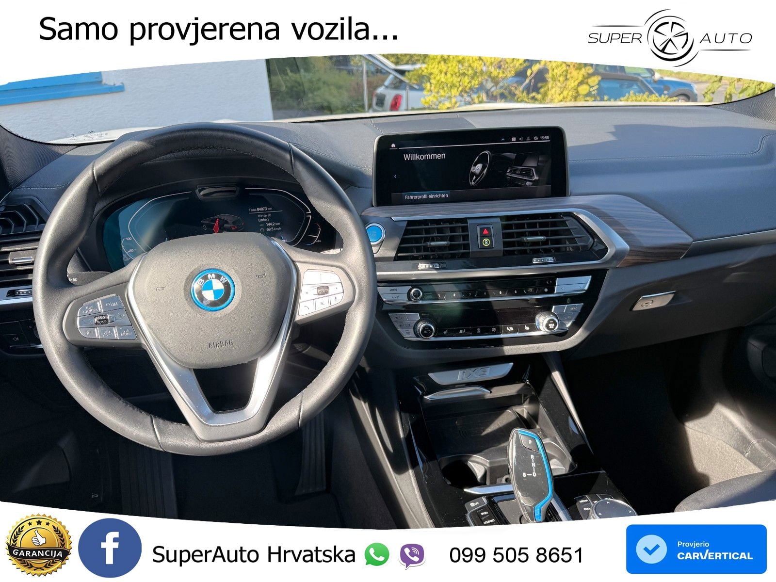 BMW iX3 80 kWh (286 KS) LED+GR SJED+ACC