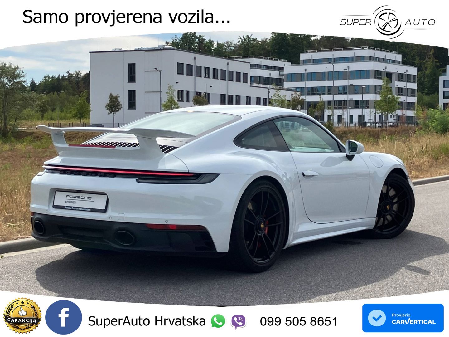 Porsche 911 Carrera 4 GTS 3.0 (480 KS) PDK LED+GR SJED+ACC