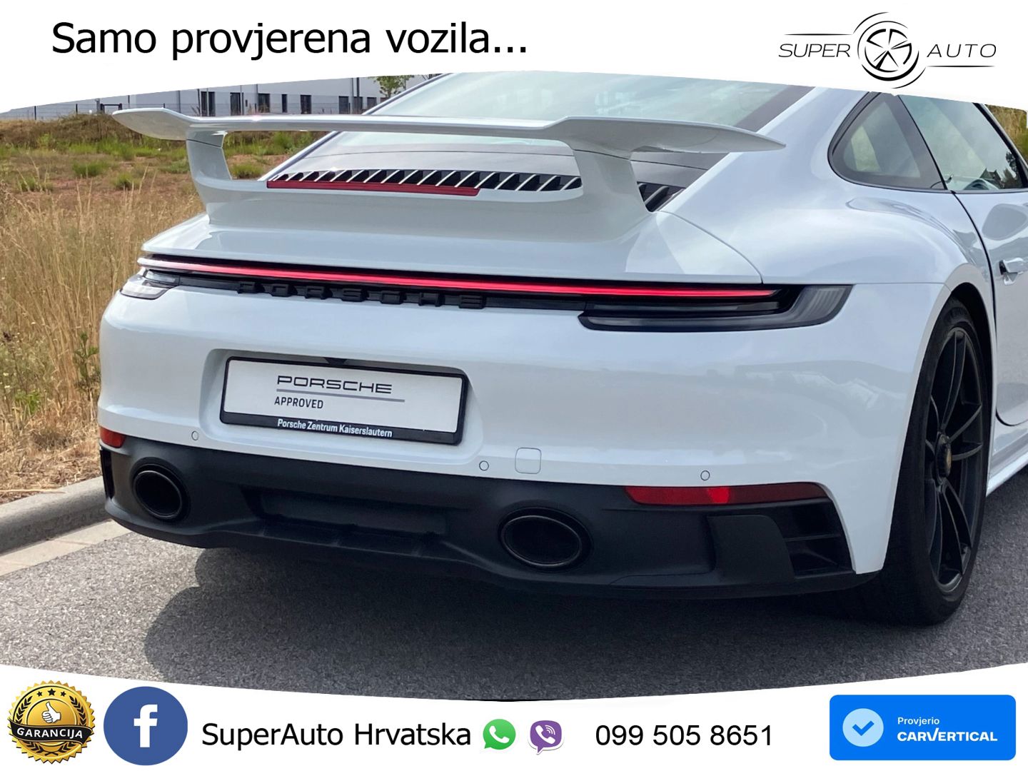 Porsche 911 Carrera 4 GTS 3.0 (480 KS) PDK LED+GR SJED+ACC