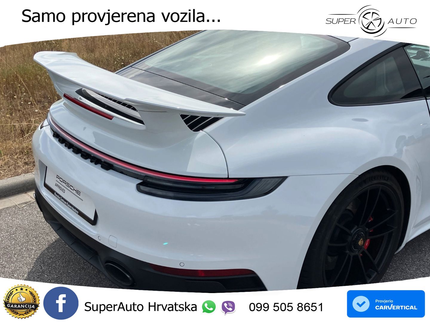 Porsche 911 Carrera 4 GTS 3.0 (480 KS) PDK LED+GR SJED+ACC