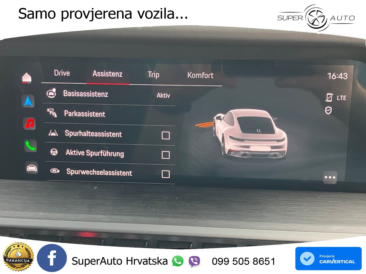 Porsche 911 Carrera 4 GTS 3.0 (480 KS) PDK LED+GR SJED+ACC