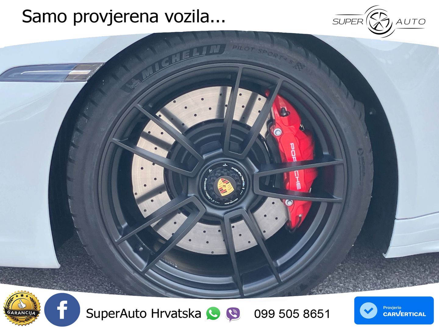 Porsche 911 Carrera 4 GTS 3.0 (480 KS) PDK LED+GR SJED+ACC