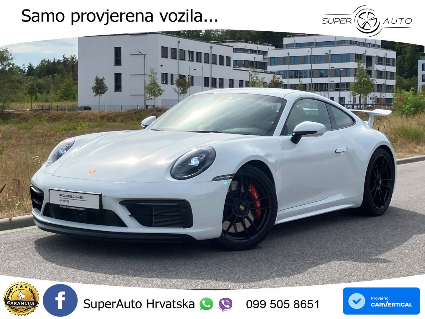 Porsche 911 Carrera 4 GTS 3.0 (480 KS) PDK LED+GR SJED+ACC