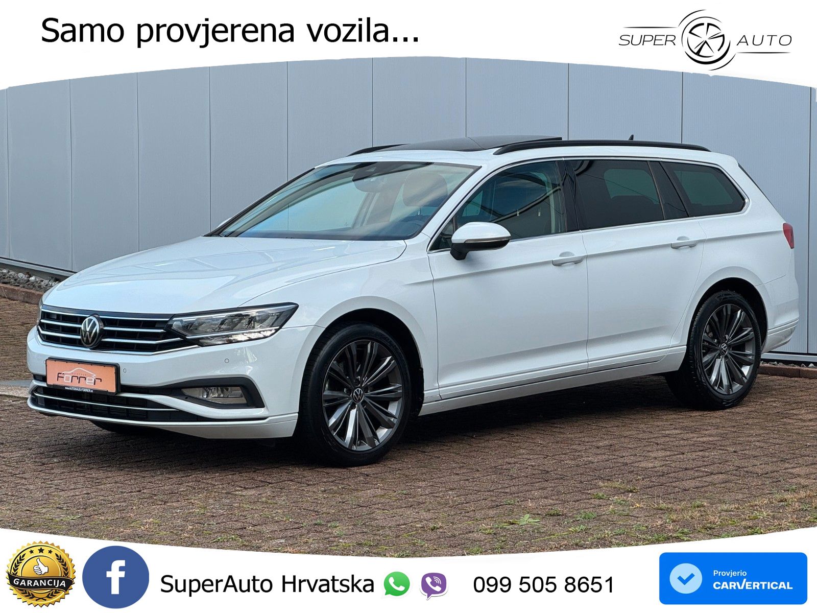 Volkswagen Passat Variant 2.0 TDI (150 KS) DSG Business LED+GR SJED+ACC