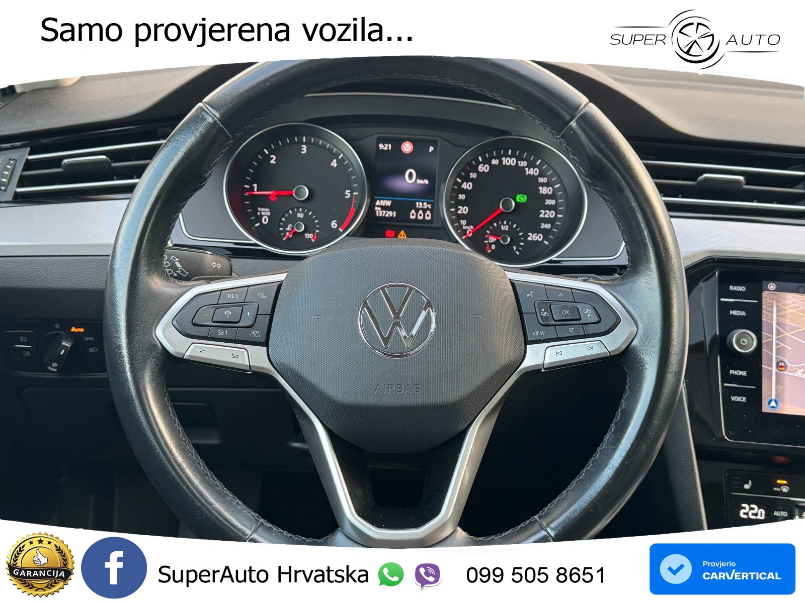 Volkswagen Passat Variant 2.0 TDI (150 KS) DSG Business LED+GR SJED+ACC
