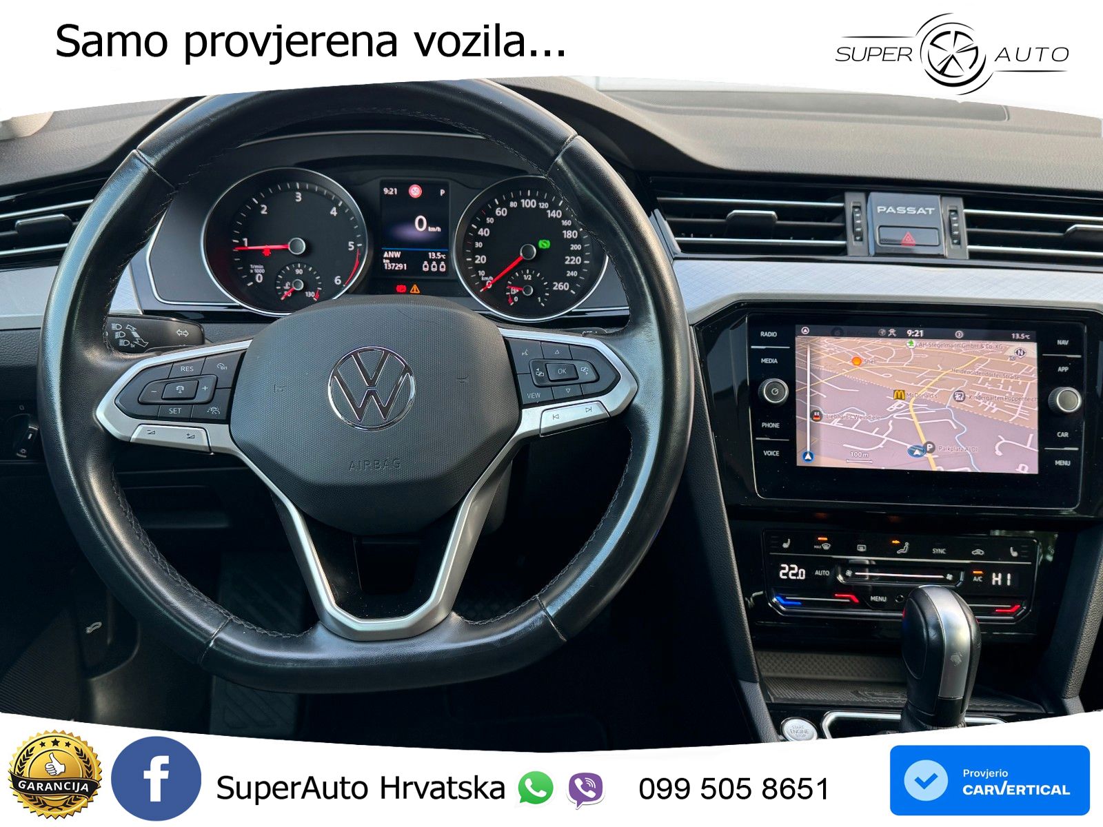 Volkswagen Passat Variant 2.0 TDI (150 KS) DSG Business LED+GR SJED+ACC