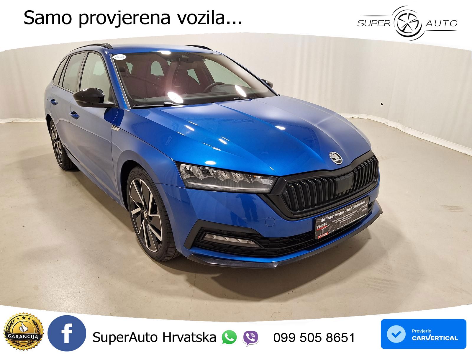 Škoda Octavia Combi 2.0 TDI (150 KS) DSG SportLine