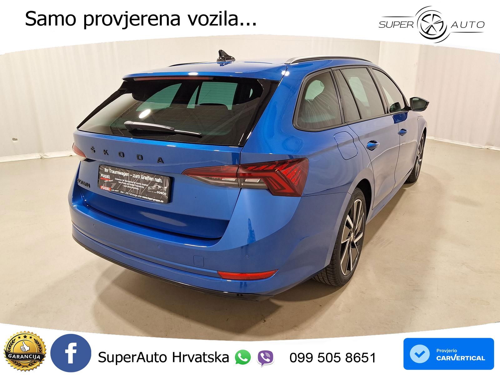 Škoda Octavia Combi 2.0 TDI (150 KS) DSG SportLine