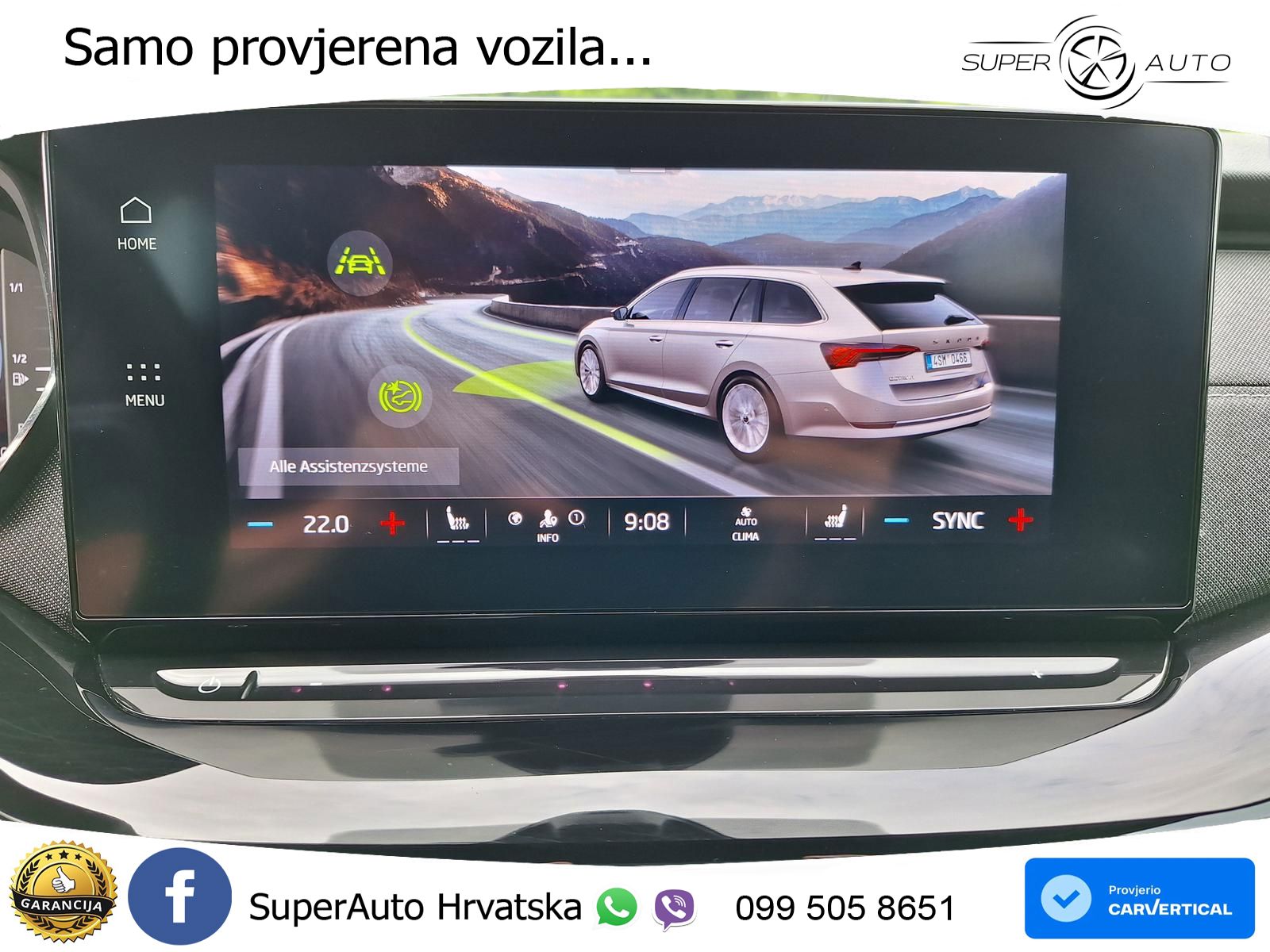 Škoda Octavia Combi 2.0 TDI (150 KS) DSG SportLine