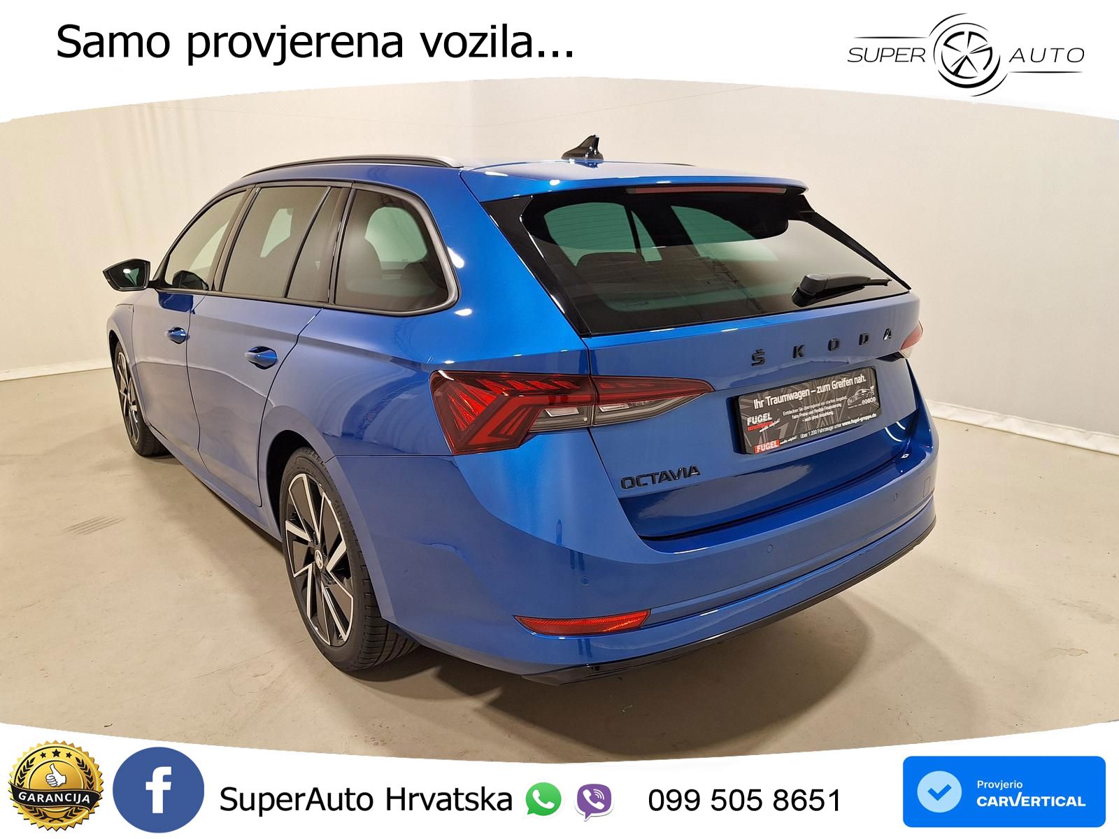 Škoda Octavia Combi 2.0 TDI (150 KS) DSG SportLine