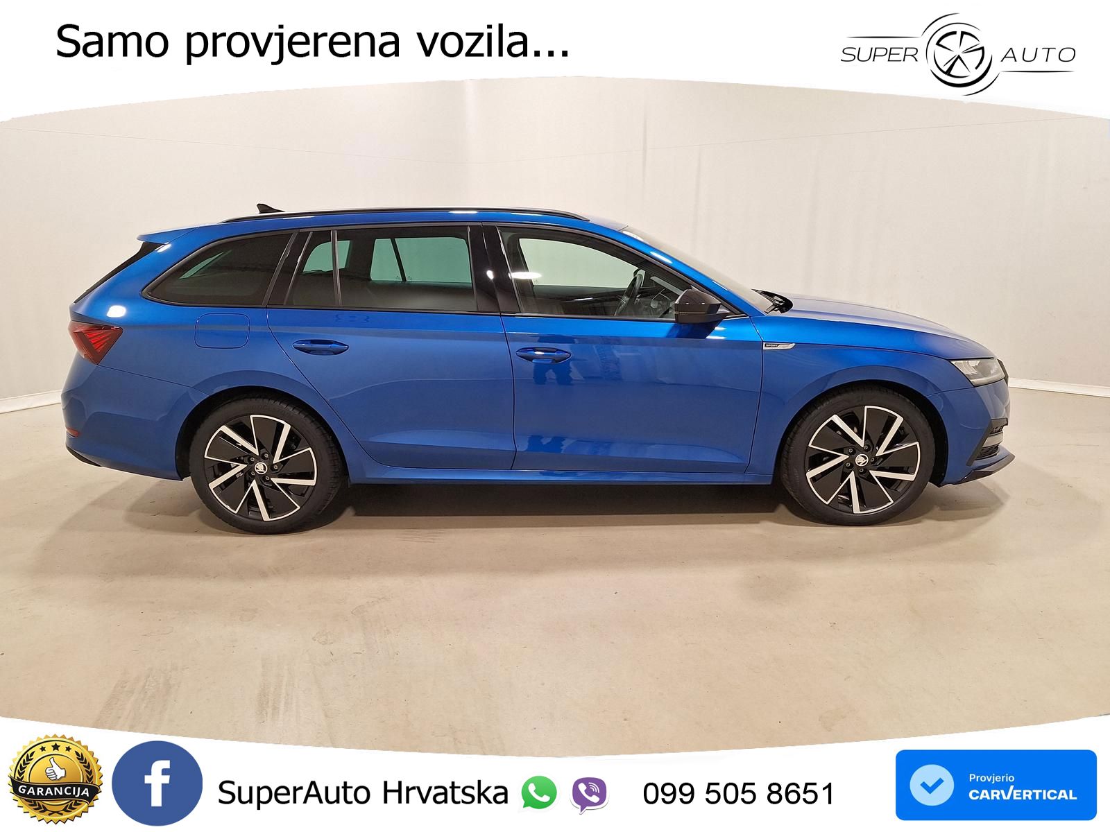 Škoda Octavia Combi 2.0 TDI (150 KS) DSG SportLine