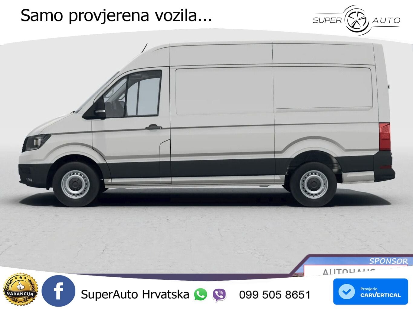 Volkswagen Crafter 35 L3H3 3S Temp Kam AppCo UVP-41%* 140 KS