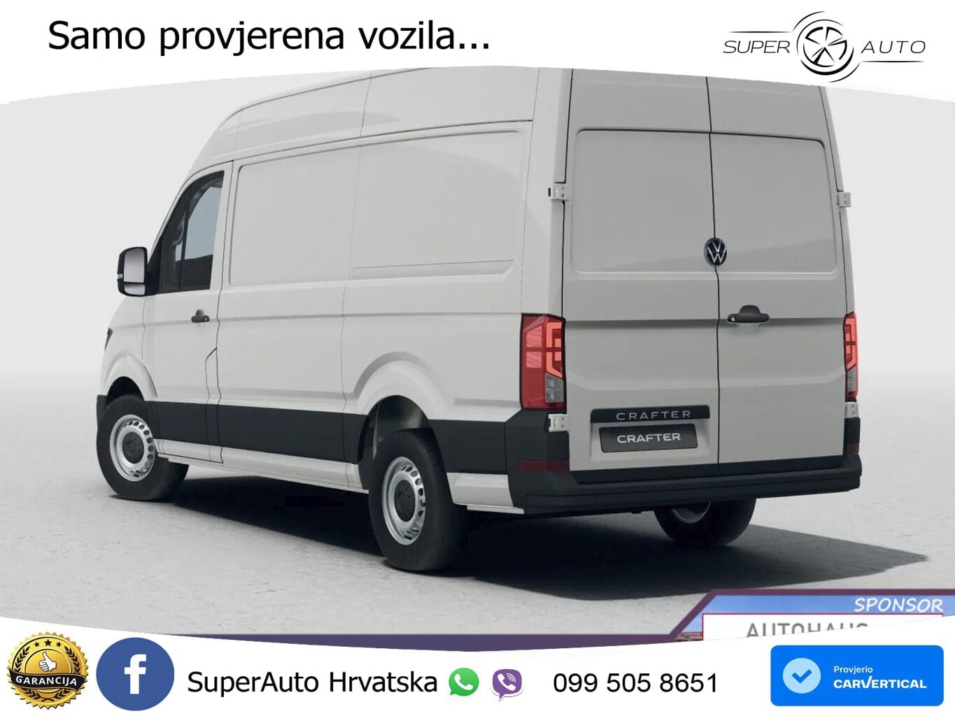 Volkswagen Crafter 35 L3H3 3S Temp Kam AppCo UVP-41%* 140 KS