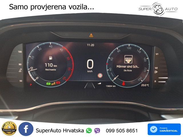 Škoda Octavia Combi 2.0 TDI (150 KS) DSG LED+GR SJED+ACC