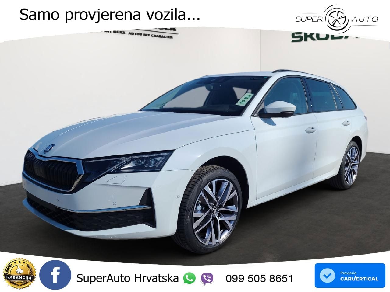 Škoda Octavia Combi 1.5 TSI (150 KS) DSG Selection LED+GR SJED+ACC