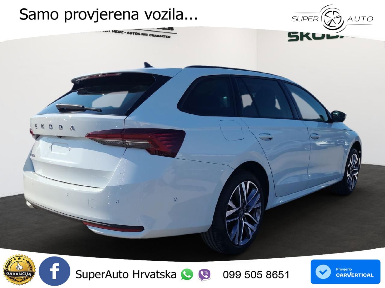 Škoda Octavia Combi 1.5 TSI (150 KS) DSG Selection LED+GR SJED+ACC