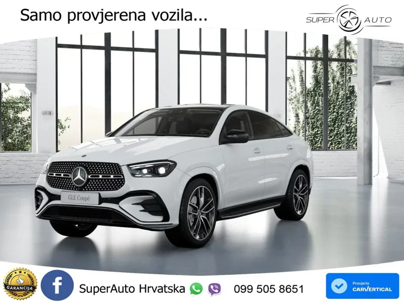 Mercedes GLE 300d (269 KS) EQ Boost 4MATIC 9G-TRONIC AMG ACC+HEAD+GR SJED+360+PANO