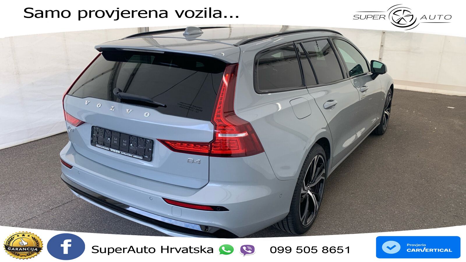 Volvo V60 2.0 B4 Benzin DCT LED+GR SJED+ACC