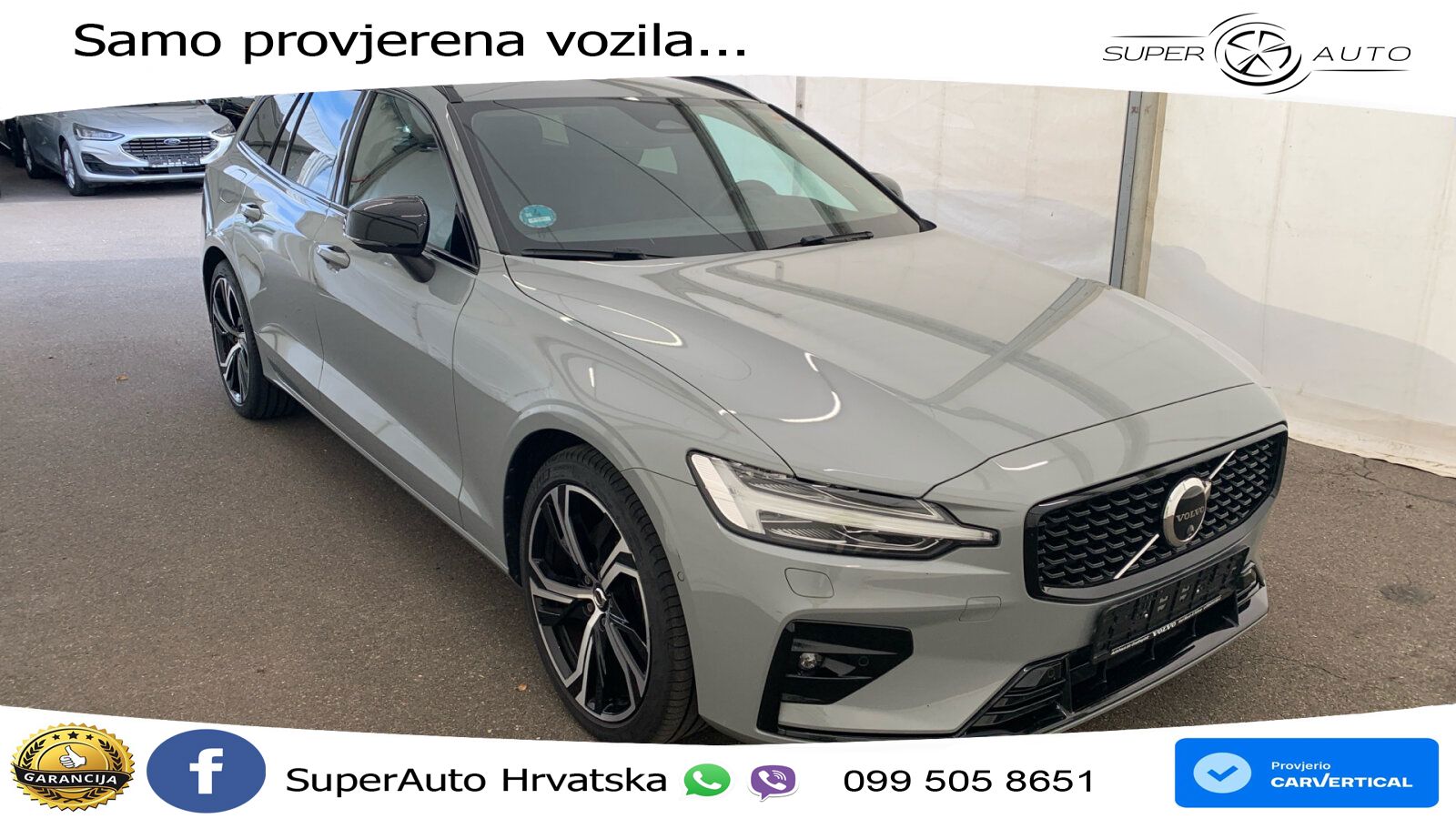 Volvo V60 2.0 B4 Benzin DCT LED+GR SJED+ACC