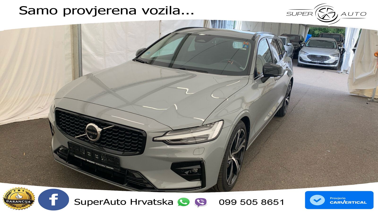 Volvo V60 2.0 B4 Benzin DCT LED+GR SJED+ACC