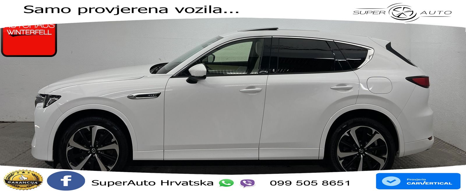 Mazda CX-60 2.5 e-Skyactiv (328 KS) AWD Automatic MATRIX+GR SJED+KAM