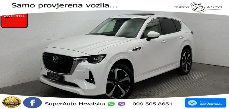 Mazda CX-60 2.5 e-Skyactiv (328 KS) AWD Automatic MATRIX+GR SJED+KAM