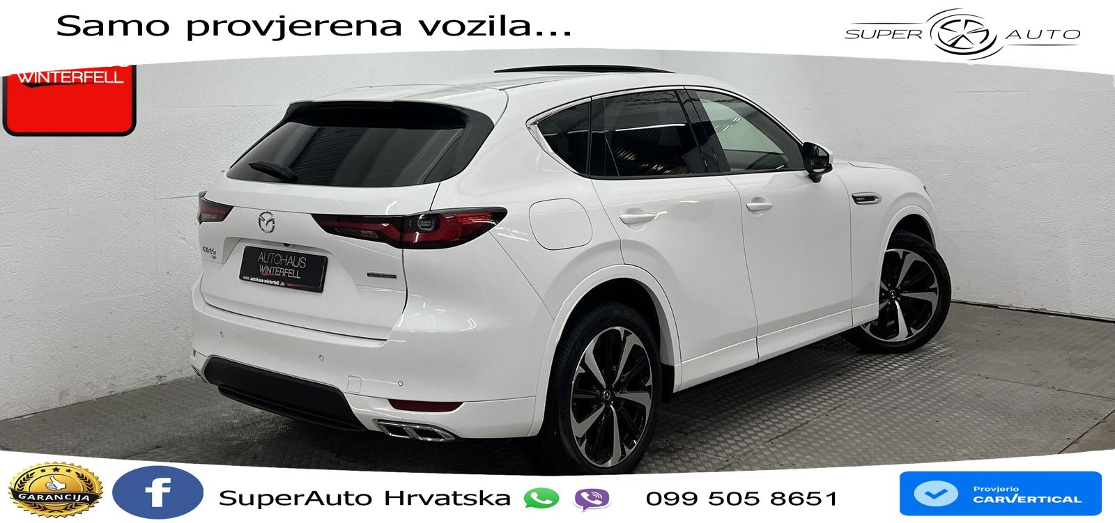 Mazda CX-60 2.5 e-Skyactiv (328 KS) AWD Automatic MATRIX+GR SJED+KAM