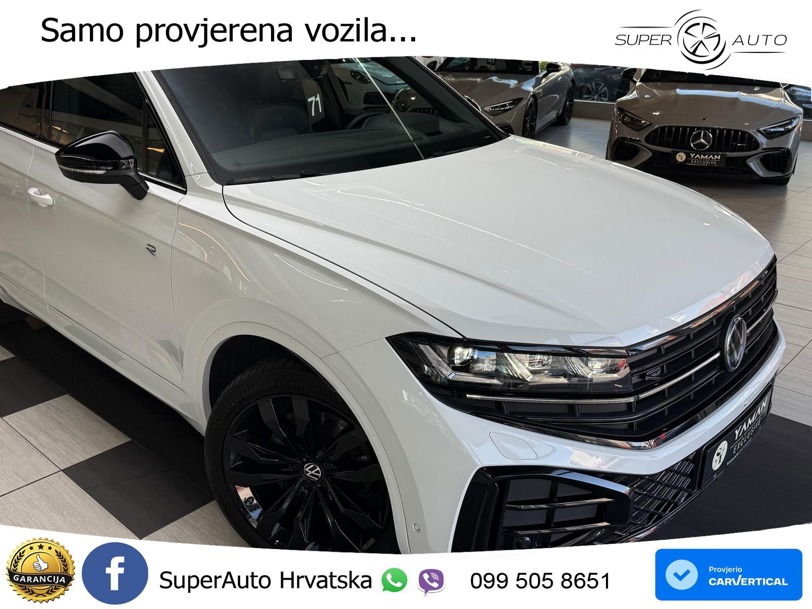 Volkswagen Touareg 3.0 V6 TDI (286 KS) 4MOTION Tiptronic R-Line ZRAČNI+ACC+GR SJED+KAM+PANO