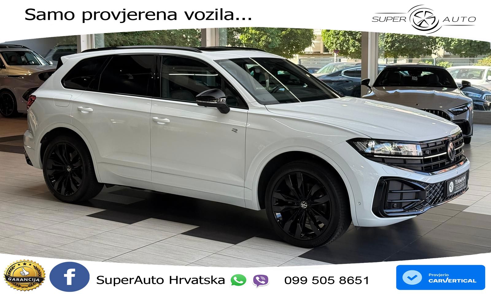 Volkswagen Touareg 3.0 V6 TDI (286 KS) 4MOTION Tiptronic R-Line ZRAČNI+ACC+GR SJED+KAM+PANO