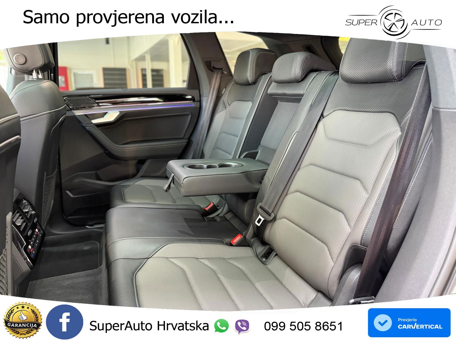 Volkswagen Touareg 3.0 V6 TDI (286 KS) 4MOTION Tiptronic R-Line ZRAČNI+ACC+GR SJED+KAM+PANO
