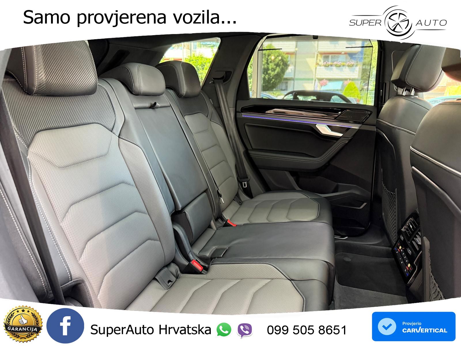 Volkswagen Touareg 3.0 V6 TDI (286 KS) 4MOTION Tiptronic R-Line ZRAČNI+ACC+GR SJED+KAM+PANO