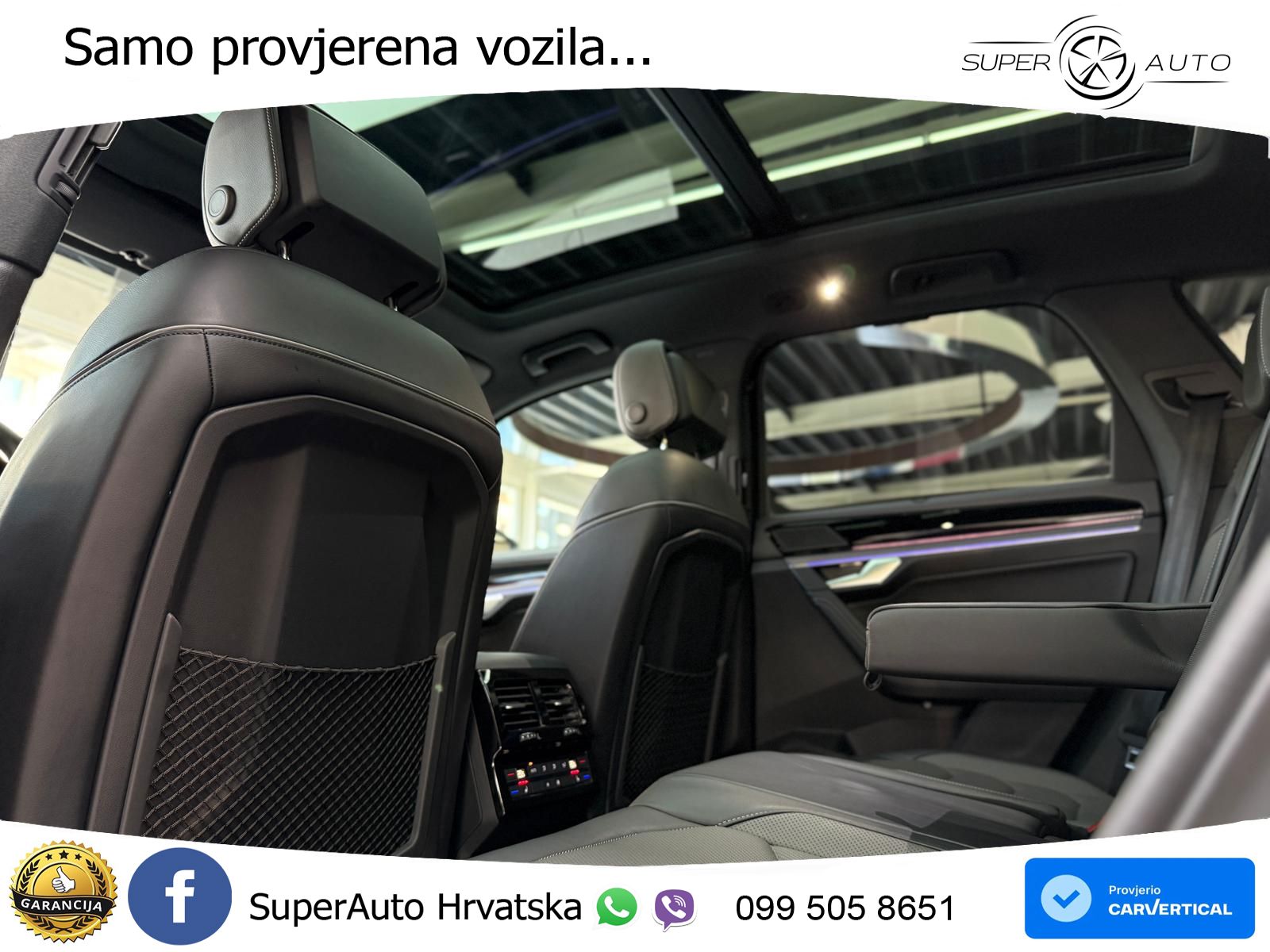 Volkswagen Touareg 3.0 V6 TDI (286 KS) 4MOTION Tiptronic R-Line ZRAČNI+ACC+GR SJED+KAM+PANO