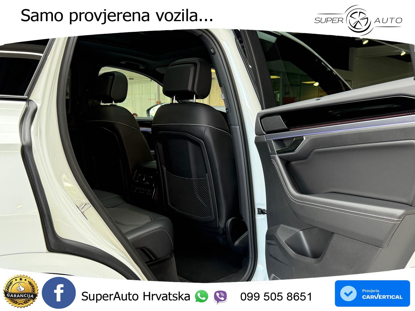 Volkswagen Touareg 3.0 V6 TDI (286 KS) 4MOTION Tiptronic R-Line ZRAČNI+ACC+GR SJED+KAM+PANO