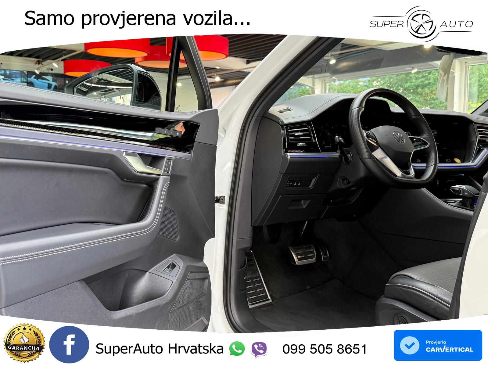 Volkswagen Touareg 3.0 V6 TDI (286 KS) 4MOTION Tiptronic R-Line ZRAČNI+ACC+GR SJED+KAM+PANO