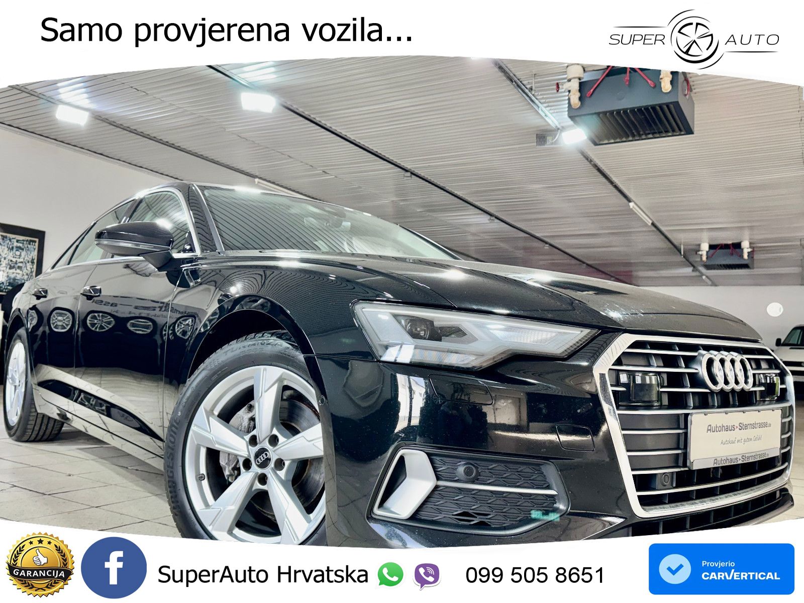 Audi A6 40 TDI (204 KS) S tronic LED+GR SJED+ACC