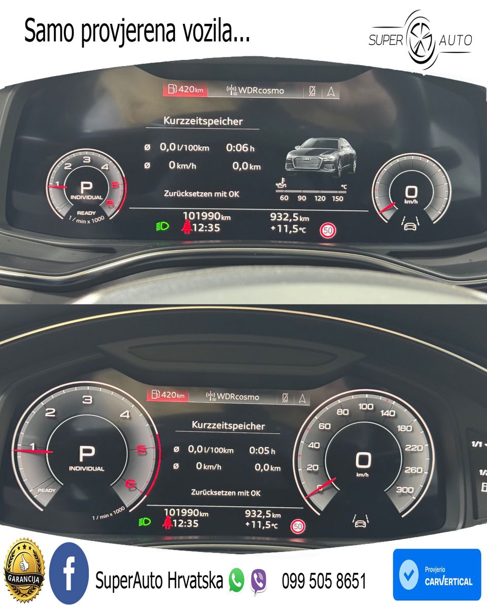 Audi A6 40 TDI (204 KS) S tronic LED+GR SJED+ACC