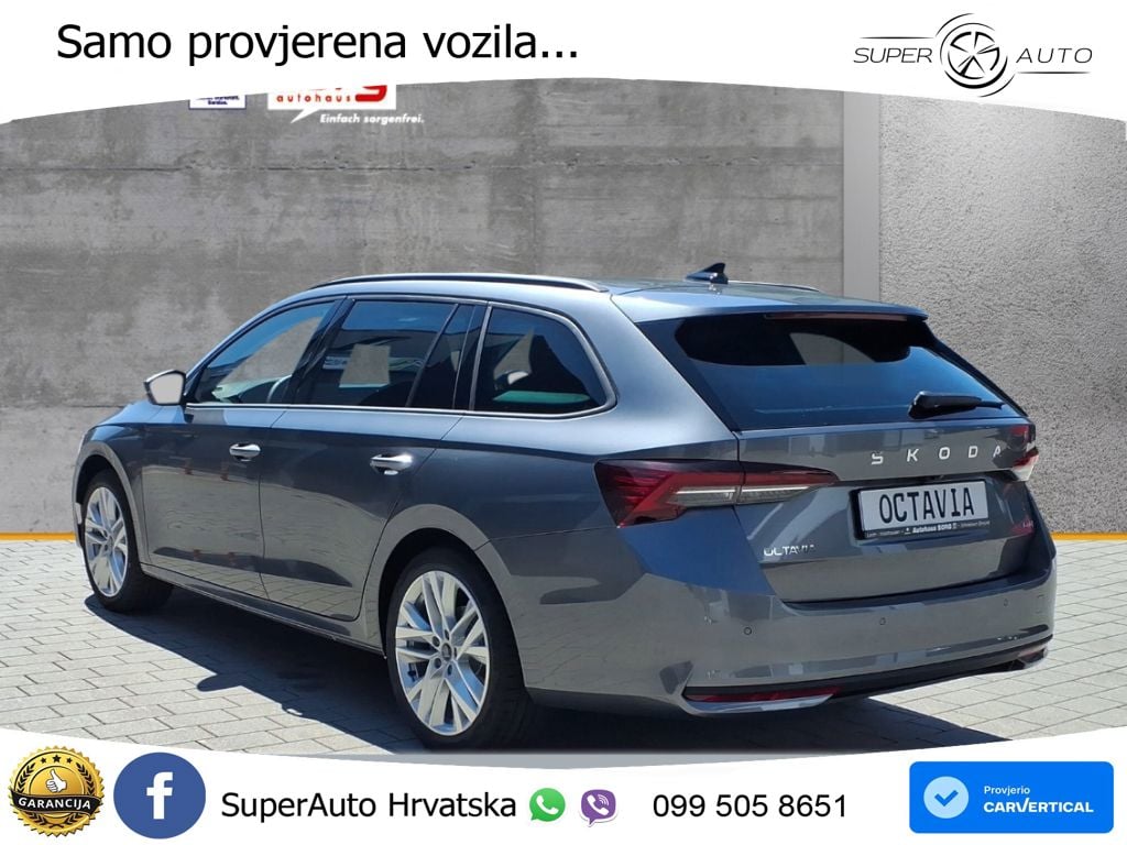 Škoda Octavia Combi 2.0 TSI (204 KS) 4x4 DSG LED+GR SJED+ACC