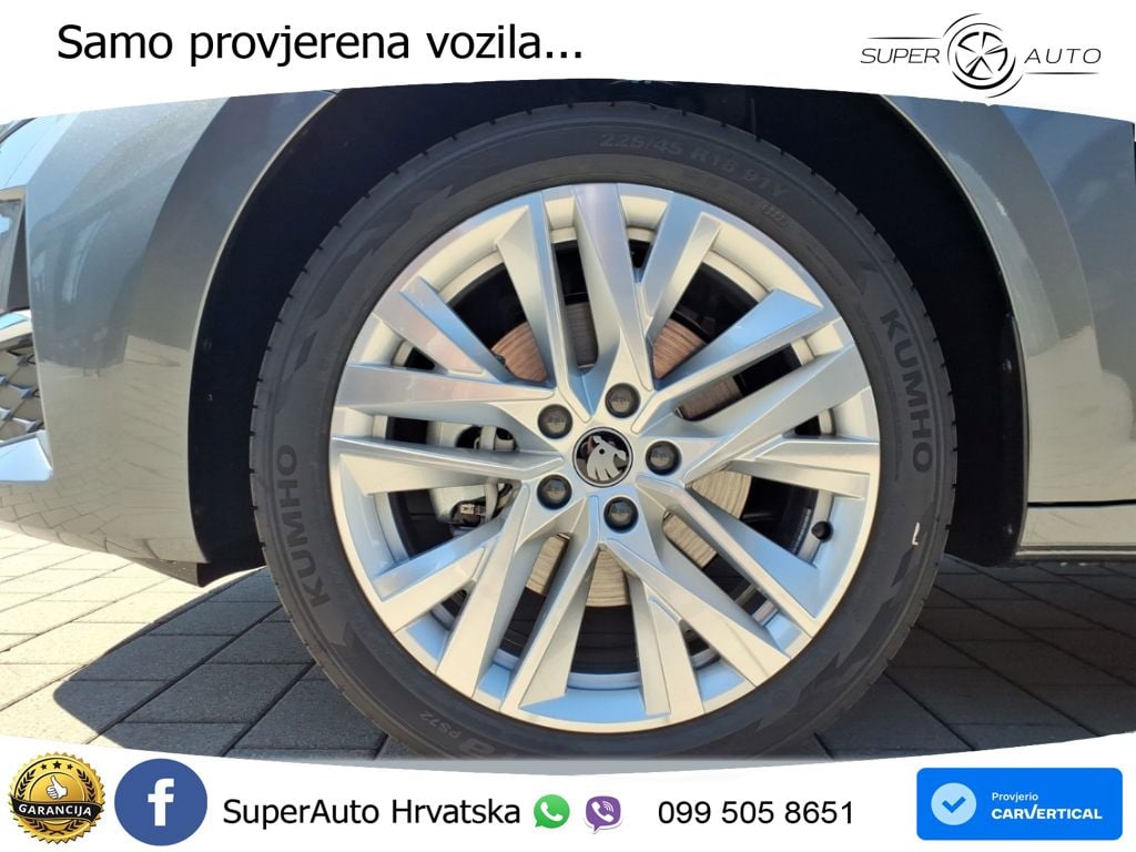 Škoda Octavia Combi 2.0 TSI (204 KS) 4x4 DSG LED+GR SJED+ACC