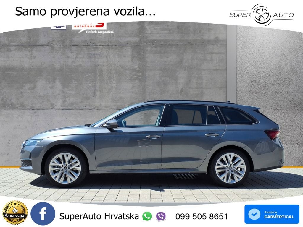 Škoda Octavia Combi 2.0 TSI (204 KS) 4x4 DSG LED+GR SJED+ACC