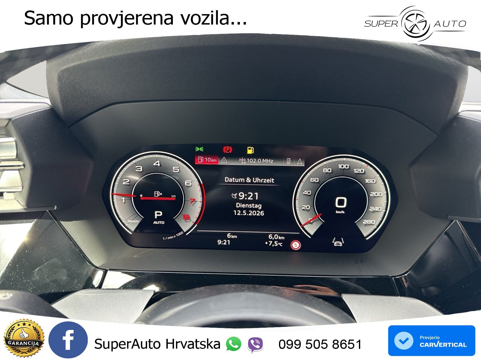 Audi A3 Sportback 40 TFSI (204 KS) quattro S tronic S line LED+GR SJED+ACC